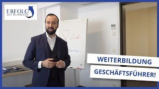 Seminare ✍️ Weiterbildung 👀 in der Gebäudereinigung 🤩  Erfolg mit Reinigung [upl. by Delp]