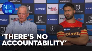 Wayne Bennett weighs in on Ben Hunts contract situation NRL Presser  NRL on Nine [upl. by Negam]