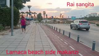 larnaca beach side makanzi raisangitasangita rai [upl. by Stout]