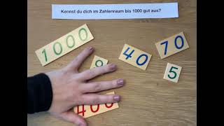 Rechnen im Zahlenraum bis 1000 [upl. by Meisel]