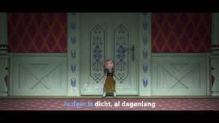 Frozen SingALong  Zullen wij een sneeuwpop maken  Disney Dutch NL Official Clip HD [upl. by Joktan]