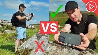 BORING VS CREATIVE Smartphone Broll  Mobile Filmmaking Tips For Beginners [upl. by Niven655]