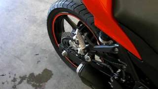 2008 Kawasaki Ninja 250r w Gsxr Exhaust [upl. by Adamina268]