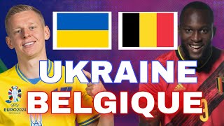 🔴🇺🇦🇧🇪 UKRAINE  BELGIQUE  3EME JOURNEE GROUPE C  EURO 2024 LIVE TALK [upl. by Aron]