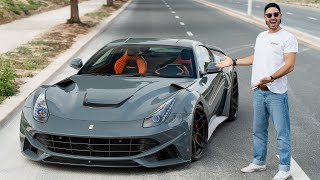 The First Novitec Ferrari F12 NLargo in Dubai is still crazy Loud  The Supercar Diaries [upl. by Eardnaed]