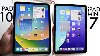 iPad Mini 7 Vs iPad 10th Generation Comparison Review [upl. by Newell351]