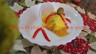 RECETA CON PLATANOS MADUROS [upl. by Ahseid]