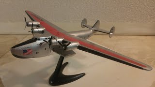 Boeing 314 Clipper build in 1144 by Airfix Pt2 Finished [upl. by Debarath]