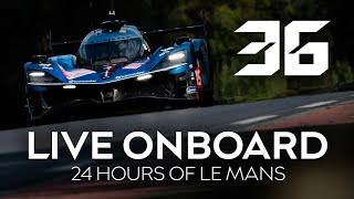 LIVE Onboard 36  Alpine Endurance Team  FP1 LeMans24 [upl. by Winnifred]