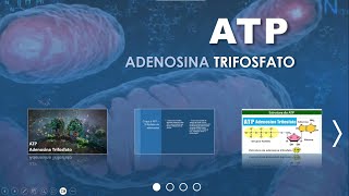 Slide ATP  Adenosina Trifosfato [upl. by Yelyab780]