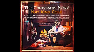 Caroling Caroling  Nat King Cole The Christmas Song Original 33 RPM 1962 HQ Vinyl [upl. by Lika]