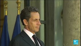 France  le procès des sondages de lElysée souvre dans lombre de Nicolas Sarkozy • FRANCE 24 [upl. by Ydissahc167]