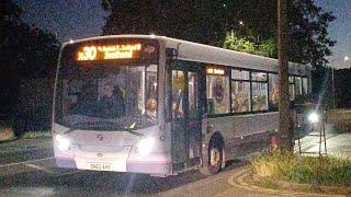 Crap First Essex TransbusADL Enviro 300 SN62 AHX 67737 Route x30  24624 [upl. by Haggerty]