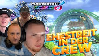 EHESTREIT MIT MONTE  😱🤯 MARIO KART 8 mit der Crew  mariokart crew 17  TanktDieKarts [upl. by Ynalem]