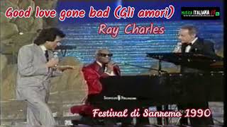 quotGli amoriquot Toto Cutugno  quotGood love gone badquot interpretada por Ray Charles [upl. by Elpmid]