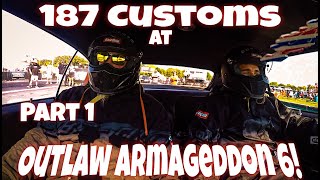 187 Customs at Outlaw Armageddon 6 Aiden Makes First Nitrous Pass Ever and Shawn Tests the OG [upl. by Gmur]