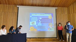 Presentación de Proyecto Aula por estudiantes del CECyT 11 en la Universidad Pedagógica Nacional [upl. by Aihsemat772]