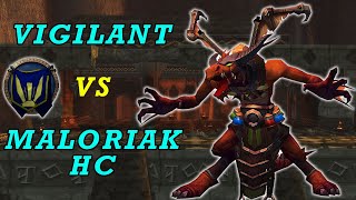 Vigilant VS Maloriak Heroic Cata Classic BDK POV [upl. by Slosberg]