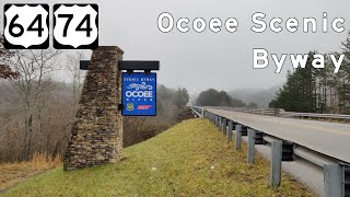 E612 US64 and US74 Ocoee Scenic Byway [upl. by Telimay]