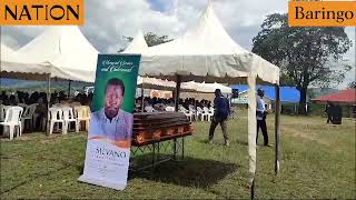 Casket of former KVDA boss who went missing 12 years ago arrives home for burial [upl. by Sylirama]