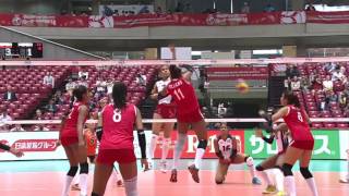 Peru vs Republica Dominicana  Angela Leyva Wows commentator in preolympics 2016 [upl. by Leumhs904]