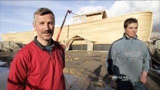 Biblical Noahs Ark Replica Sails in the Netherlands [upl. by Kalina]