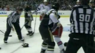 Sean Avery vs Arron Asham Dec 15 2010 [upl. by Naired146]