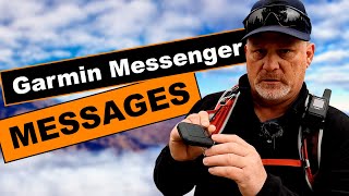 How to Message on the Garmin inReach Messenger [upl. by Phil955]