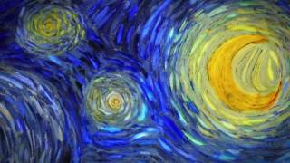 The animation of VAN GOGHs starry night [upl. by Virginie]