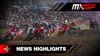 News Highlights  MXGP of Switzerland presented by iXS 2023 MXGP Motocross [upl. by Pat]