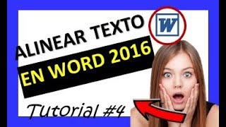 🔴ALINEAR TEXTO e INTERLINEADO en word 4 2019✔️ curso basico de word 2016 para principiantes [upl. by Adrea306]