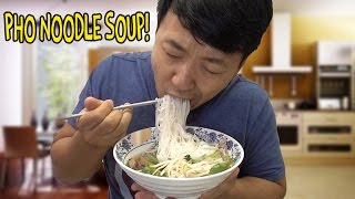 AUTHENTIC Vietnamese Pho Noodle Soup Recipe [upl. by Eilrebmik]