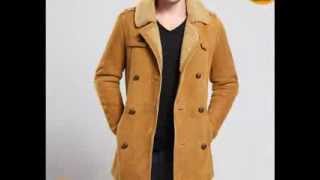 Shearling Sheepskin Coat for Men [upl. by Bean]