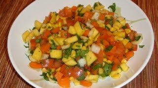 PINOY RECIPE  MANGO SALAD MANGO SALSA RECIPE \ RESIPE [upl. by Hentrich]