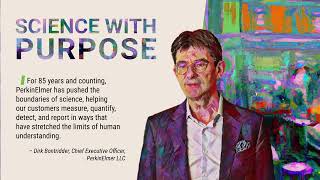 PerkinElmer CEO Dirk Bontridder on Science with Purpose [upl. by Teplica]