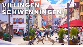 4K Video Tour of VillingenSchwenningen Historical Village in Black Forest Germany  Walk in 4K [upl. by Atsocal]