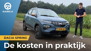 DACIA SPRING Electric wat kost hij nu echt 2023  REVIEW  AutoRAI TV [upl. by Ailegna787]