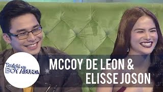 TWBA Mccoy De Leon and Elisse Joson talk about their happiest moments together [upl. by Iadam]