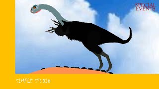 Oviraptor VS Edmontonia  Special Dinosaurs Battle [upl. by Yaron]