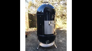 Weber Smokey Mountain Cooker Smoker Assembly [upl. by Terryn]