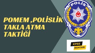 POMEMPOLİSLİK TAKLA ATMA TAKTİĞİ kpss2024 spor pomem pomemparkur polis polislik PÖHjandarma [upl. by Nyliak]