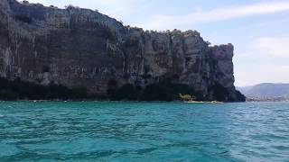 Spiaggia Della Rocca Di Manerba Del Garda Lago Di Garda Italy [upl. by Ruosnam964]