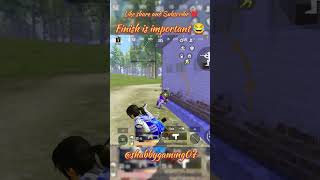 When Finish is more important 😂  Shabby Gaming ❤️ bgmi ytshortsindia pubg pubmobile 1v3clutch [upl. by Cnahc]