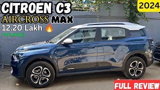 Citroen C3 aircross Max 12 5 STR Vibe Pack 2024  Citroen c3 aircross 5 str top model 2024 citroen [upl. by Shulock333]