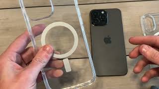 OtterBox iPhone 16 Pro Max Symmetry Series Clear Case Unboxing and Review [upl. by Alleuqcaj]