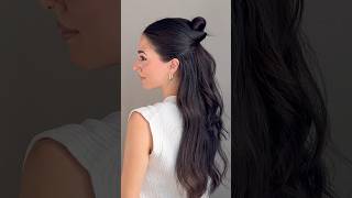 Cute easy hairstyles for medium long hair 😍✨ hairstyles hairtok hair shorts explorepage [upl. by Arlon]