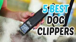 Best dog clippers 2018  Dog clipper Reviews [upl. by Anam]