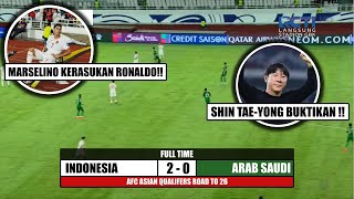 KEMENAGAN LUAR BIASA KELAS EROPA Inilah Hasil Indonesia vs Arab Saudi Malam Ini  Indonesia vs Arab [upl. by Oidivo]