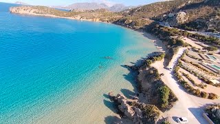 Greece Crete island Voulisma beach FPV drone GEPRC TinyGo 4K CADDX Loris 4K Gyroflow [upl. by Amsirhc451]