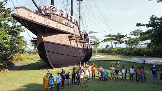 COMO É O PASSEIO MEMORIAL DA EPOPÉIA DO DESCOBRIMENTO EM PORTO SEGURO passeio portoseguro drone [upl. by Tiphanie]